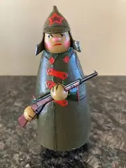 Russian Red Army Walking Soldier Budenovets Toy Figurine 6" Mazyuk & Metelev