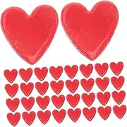 1 Set Mosaic Ceramic Tiles Heart Shaped Flatback Gems for DIY Crafts Mosaic Pieces for Creative Decoration for Vases Photo Frames and Unique Patterns