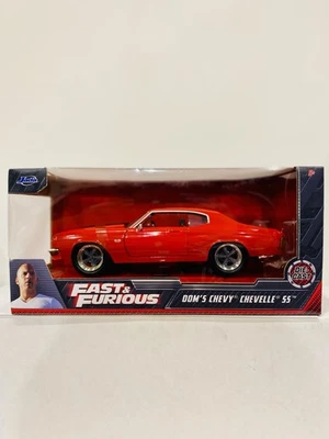 Jada Fast & Furious: Dom’s Chevy Chevelle SS (Red) 1/24 Scale New In Box