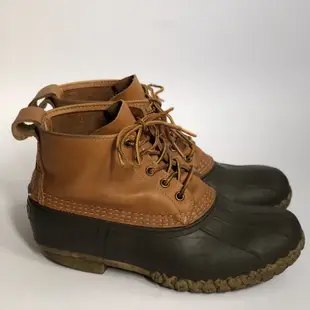 美國製LL Bean Duck Hunter Boots 經典真皮防水獵鴨靴 6吋5孔 Outdoor戶外橡膠鞋頭雨鞋