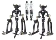 4 Wheel Drive Front Axle Kit Suspension Swing Arm Assembly ATV Go kart Golf Bike
