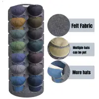 在飛比找蝦皮購物優惠-Felt Hat Storage Rack Cap Hold