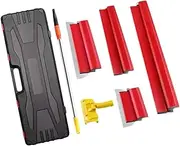 Qianly Drywall Skimming Blade Set Construction Tool Ergonomic Easy to Hold Professional with Box