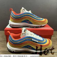 在飛比找蝦皮購物優惠-【Hot】 Nike Air Max 97 黃藍 全掌氣墊 