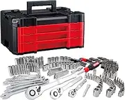 CRAFTSMAN Versastack Mechanics Tool Set, 1/4 in, 3/8 in, and 1/2 in Drive, 230 Piece (CMMT45306)