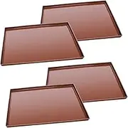 Luxshiny Reusable Dehydrator Sheets 4pcs Silicone Pad for Dryer Nonstick Food Dryer Mats for Healthy Cooking