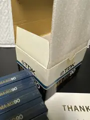 Box Of 5 TDK MA-XG90 FACTORY SEALING MEGA RARE!!! NEE OLD STOCK