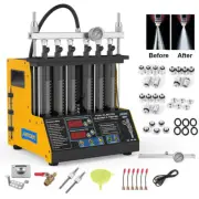 AUTOOL CT200 Fuel Injector Tester Cleaner Ultrasonic Cleaning Machine 6 Cylinder