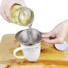 Steel Food Can Strainer Sieve Tuna Press Lid Oil Drainer HOT Remover Z8P7 Y9D1