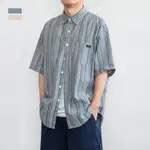 時尚韓國男士潮牌垂墜襯衫大口袋超大休閒襯衫