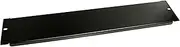 StarTech.com Blanking Panel – 2U – 19in – Steel – Black – Blank Rack Panel – Filler Panel – Rack Mount Panel – Rack Blanks