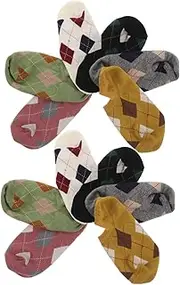 [DEARMAMY] Socks Ankle Socks Set Soft Cotton Non Fashionable Lightweight Daily Use