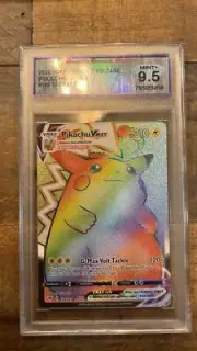 2020 Pokemon Sword & Shield Vivid Voltage #188 Pikachu VMax DSG 9.5 Mint+