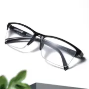 Ultralight Square Half Frame Reading Glasses Presbyopic Glasses Men Women +0.25