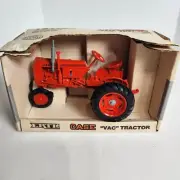 1989 Ertl Case Model "VAC" Tractor Tricycle Front 1/16th Scale Die Cast Metal