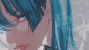 Anime vocaloid face hatsune Playmat Gaming Mat