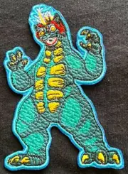 GODZILLA monster 4" GABARA Embroidered figure Badge PATCH kaiju mothra action