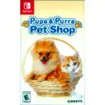 NS SWITCH《貓貓狗狗寵物店 PUPS AND PURRS PET SHOP》英文美版 汪汪喵喵寵物店