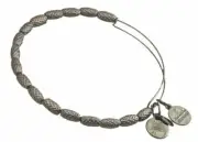 Alex and Ani Indus Beaded Bangle - Hematite Finish Bracelet bbeb145h