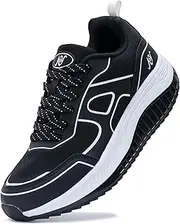 [ZF ZEFUHER] Women's Walking Shoes with Arch Support Orthotic Plantar Fasciitis Sneakers Tennis Running Shoes