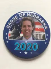 2020 Senator Ben Sasse for President 2.25" Button "Sasse of Nebraska" Pin