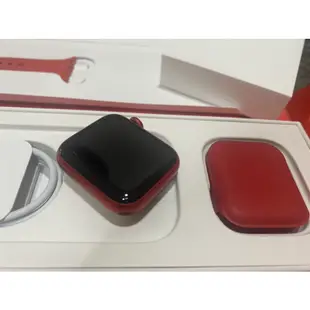 超美二手 Apple Watch s6紅 GPS 版40公釐9成新 女用 配件全新