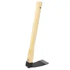 Wooden Handle Gardening Hoe Small Digging Hoe For Weeding Planting Clam New~