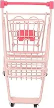 UPKOCH Mini Shopping Trolley Decorative Cart for Desk Decor Play and Storage Versatile Handcart for Organizing Items and Office Supplies