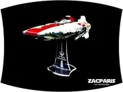 DISPLAY STAND for Lego 75175 75003 75248 6207 A-Wing Starfighter Very Nice!