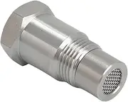 Oxygen Sensor Extender - Stainless Steel Extension Pipe Thread Reducer - Multifunctional Replacement Parts Converter Connector for Enthusiasts Beginners