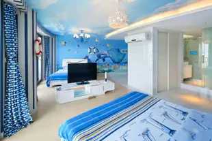 愛舍海景度假公寓(三亞海月廣場椰夢長廊店)Aishe Sea View Holiday Apartment (Sanya Haiyue Square Coconut Dream Corridor)