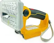 18W 2000LM Work Light Compatible with Dewalt 18V 60V XR Lithium-ion Battery, with USB Port Torch for Outdoor Flashlight,Jobsite Light,Camp Light (No Battery) Pivoting Zinc Alloy Head