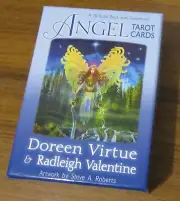 Rare Metaphysical Oracle Card Decks - Angel Tarot by Doreen Virtue
