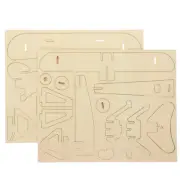 Assemble Plane Puzzle Model Planes Kits 3d Puzzles Child Toddler