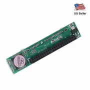 2.5" Female 44 Pin IDE to 7 + 15 Pin Male SATA Hard Drive Converter Adapter