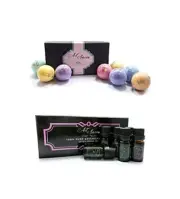 Bath Bombs & Essential Oils Set for Body & Mind Aromatherapy & Wellness Rountine
