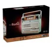 10334 Retro Radio Model Building Blocks 1970s transistor Radio Music Home Decor