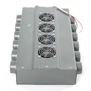 DC 12V 24V 12 Holes 4 Fan Universal Heater Defroster Double Side Compact For Car Truck 20832 12V