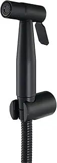 Stainless Steel Handheld Bidet Sprayer Set for Toilet Baby Cloth Diaper Sprayer and Toilet Cleaner Black