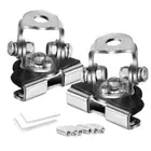 Universal 2PCS Hood Clamps Holder Mounting Brackets A Piller For LED Work Light