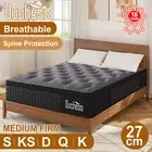 Luxury QUEEN DOUBLE KING SINGLE Mattress Pocket Spring Gel Memory Foam EuroTop