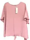 Emery Rose Blouse Size 2X Mauve NWT Grandma Top