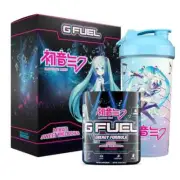 GFUEL Miku’s Sweet Melodies DIVA Collector's Box + Shaker Cup + Tub Anime G FUEL