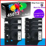 7 PK 45013 Label Tape Compatible for Dymo Label Maker 260P 280 300 350 350D