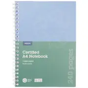 J.Burrows A4 PP Notebook Clear 240 Page