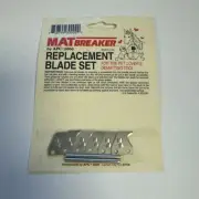 REPLACEMENT 6 Blade SET - Master Grooming Hair Coat MAT BREAKER Dematting Tools