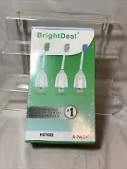 BrightDeal Replacement Toothbrush Heads for Philips Sonicare 6 Pack HX7001. B19