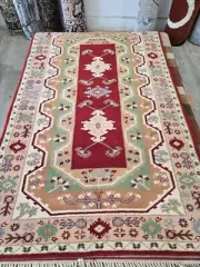 Persian Oriental Hand Knotted Floor Wool Rug Carpet Room Decor 196x117