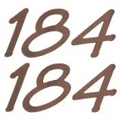 Lowe Boat Brand Decal 1823437 | 184 Bronze 3 1/2 x 1 5/8 Inch (PAIR)