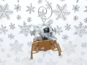 NASA 1969 Apollo 11 Lunar Module Eagle Custom Christmas Ornament Space Ship Buzz